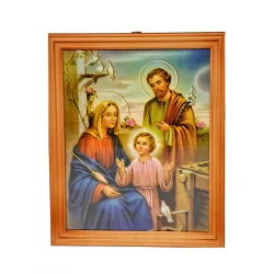 Obrazek Św.Rodzina w ramce 28 cm
